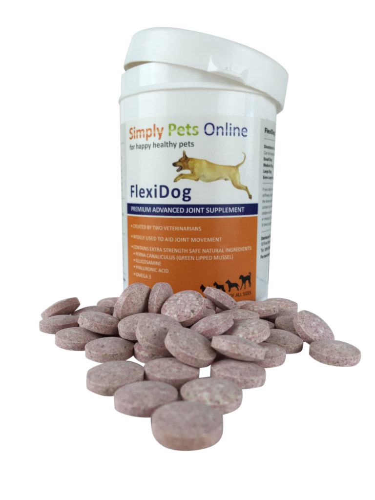 Uniqutre dog supplement, with green lipped mussel